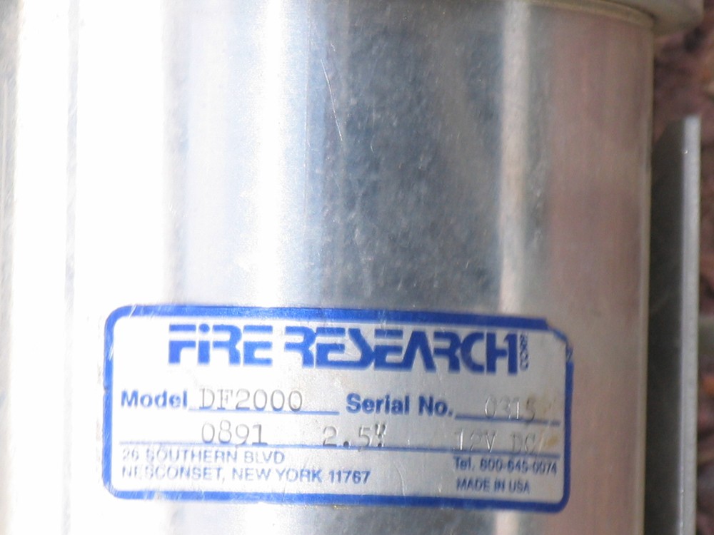 FIRE RESEARCH DF2000 FLOWMETER