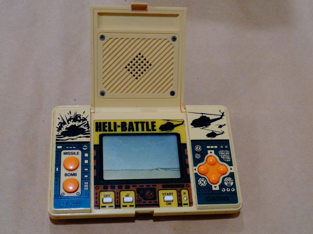 Casio Retro Handheld Game - Heli Battle