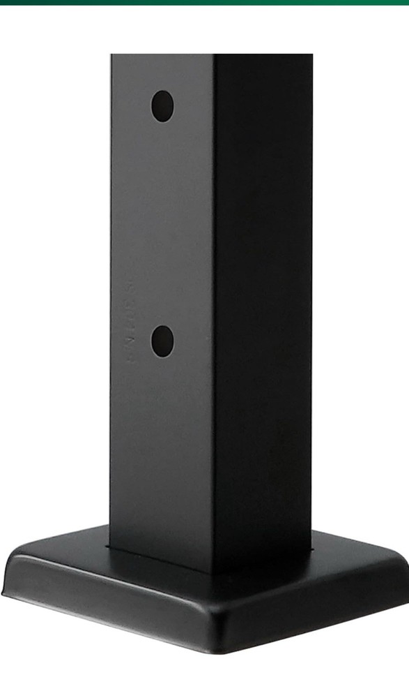 Cable Railing Post Railing Column 36"x2"x2" Level drilled Post Adjustable Top