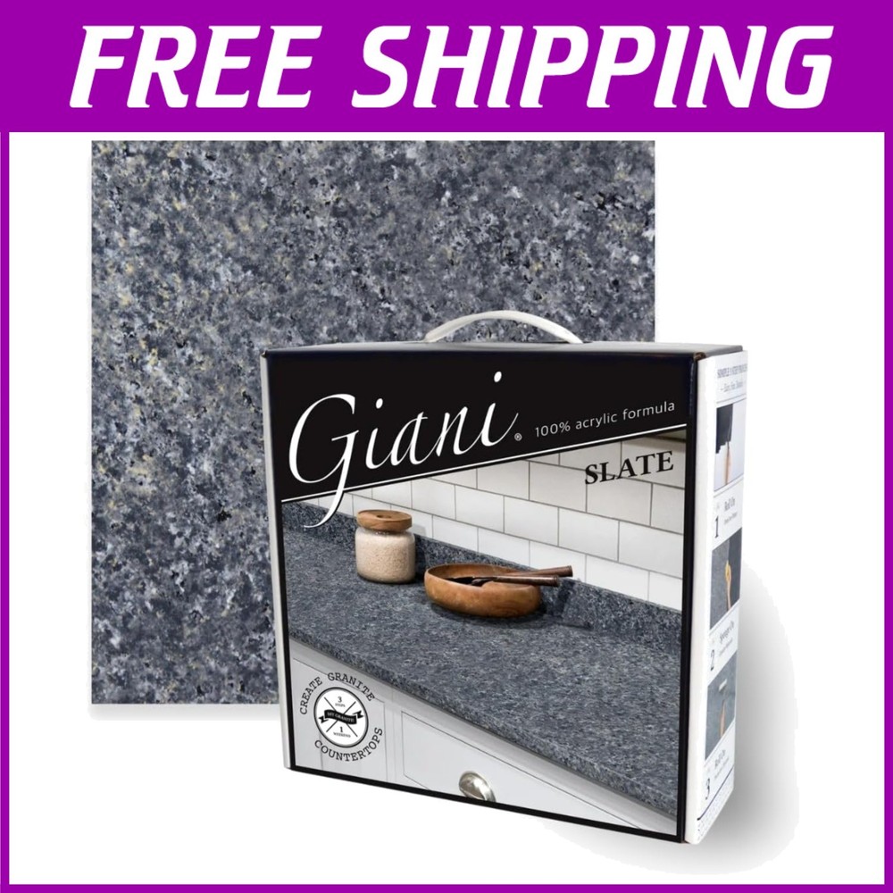 Slate Finish Granite Countertop Kit - Easy Application