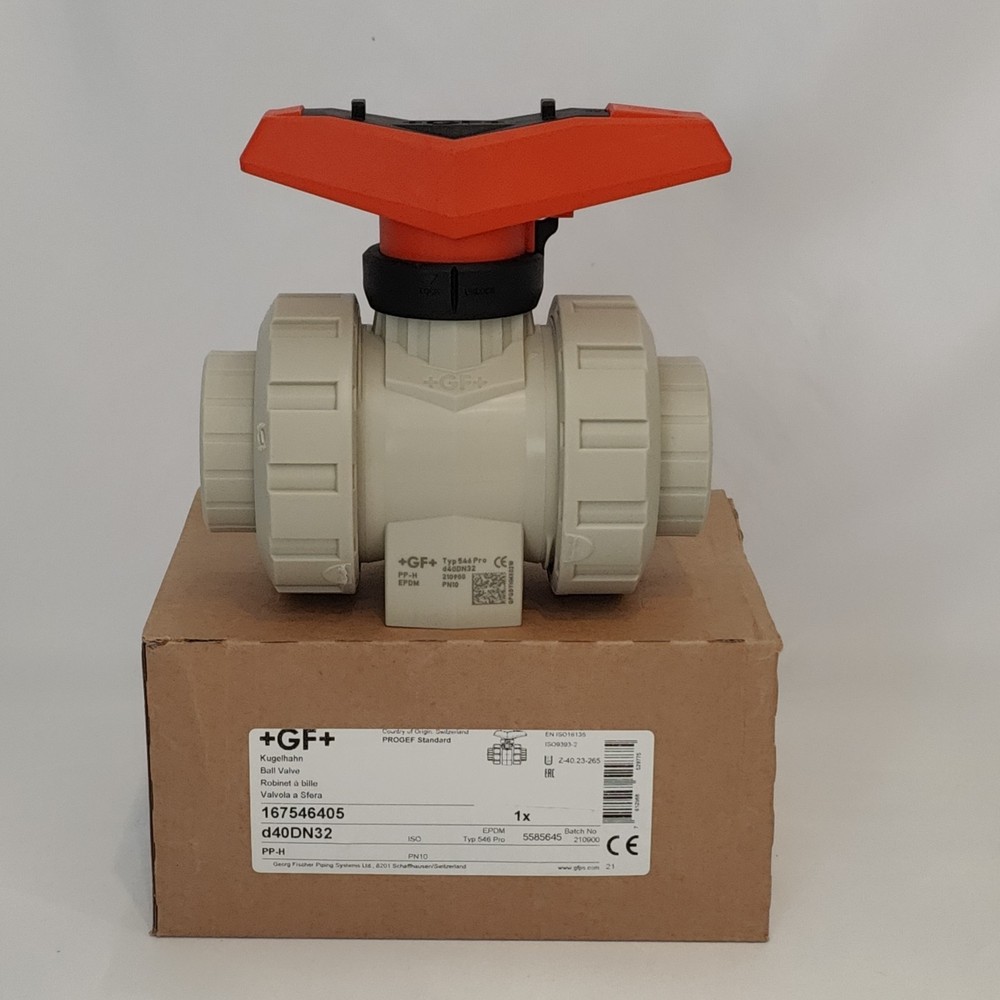 +GF+ Georg Fischer 167 546 405, d40DN32, PP-H, EPDM, Type 546 Pro, PN 10