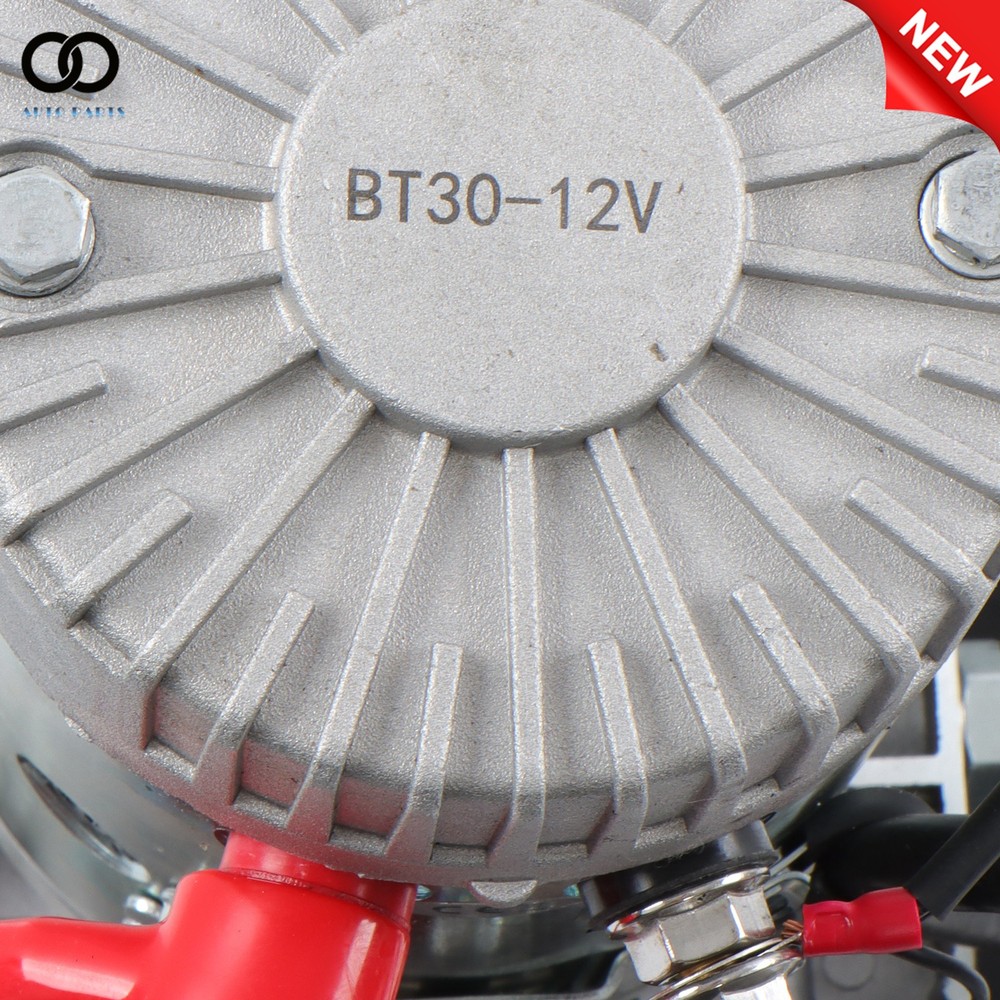 15 Quart Double Acting Hydraulic Pump Dump Trailer Power Unit DC 12V Unit Pack