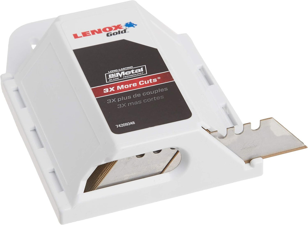 Gold Utility Knife Blade 100 Pack