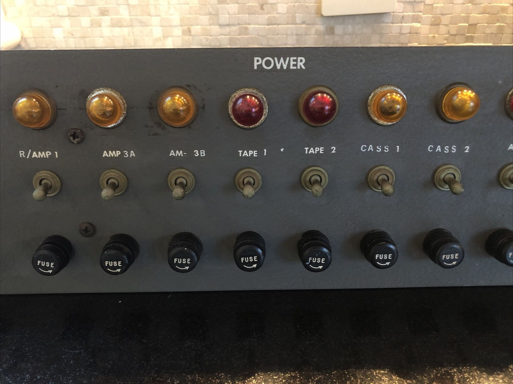 Custom Power Supply Master Panel Taken From a Working Environment