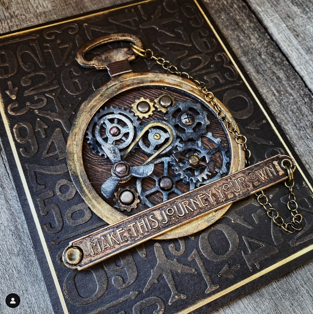 Sizzix Thinlits 29pc Vault Watch Gears #666603 Retail $20.99 by Tim Holtz