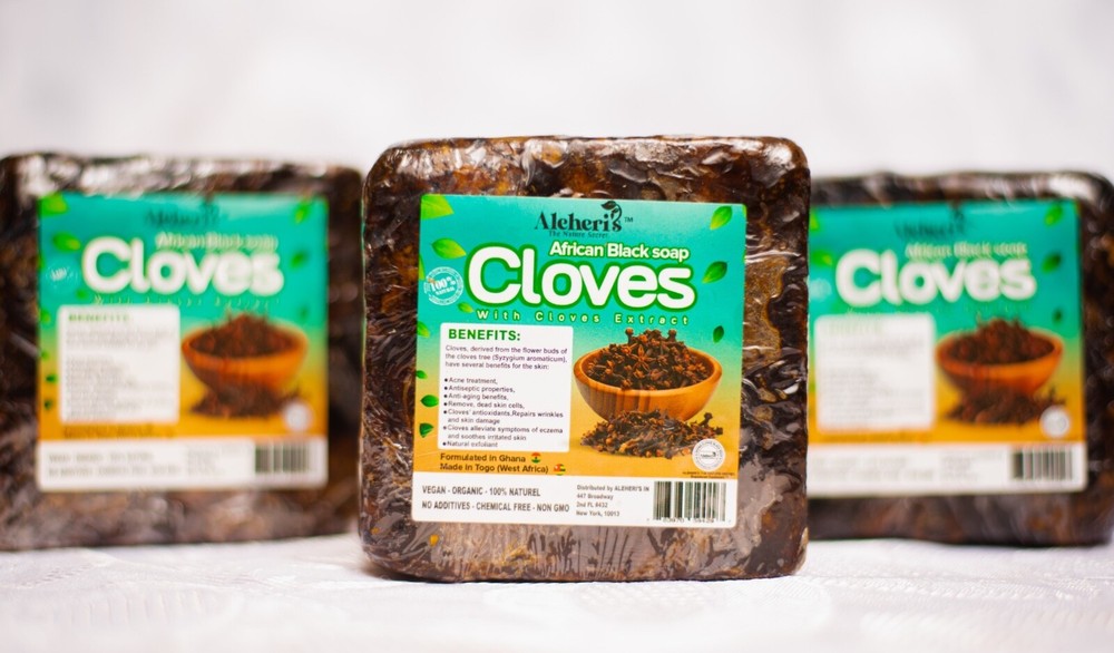 Aleheri's African Black Soap With Cloves