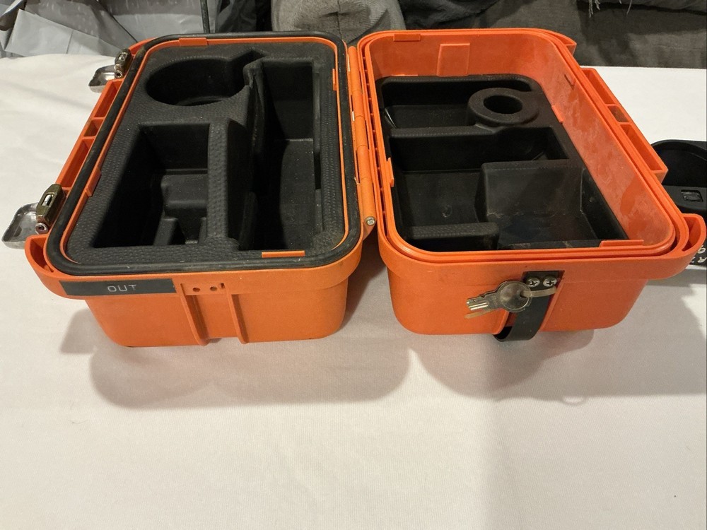 Wild Heerbrugg Orange Case: Case Only for Leica With Keys