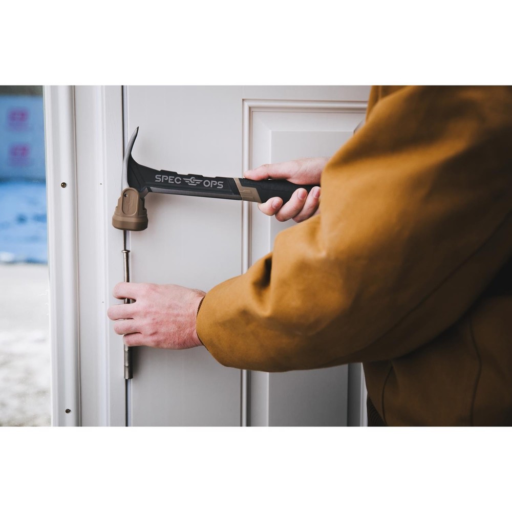 Spec Ops 22 oz Milled Face Framing Hammer 14.5 in. Polypropylene/TPR Handle
