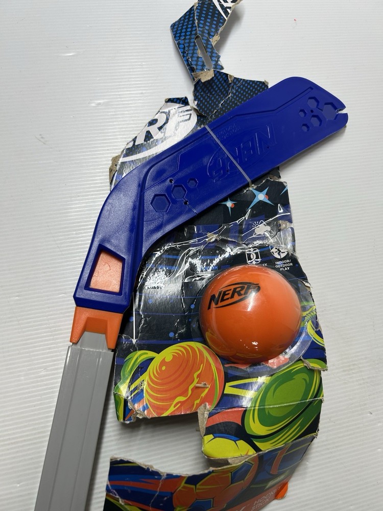 NERF FlexPlay Street Hockey Stick Adjustable Damaged Package