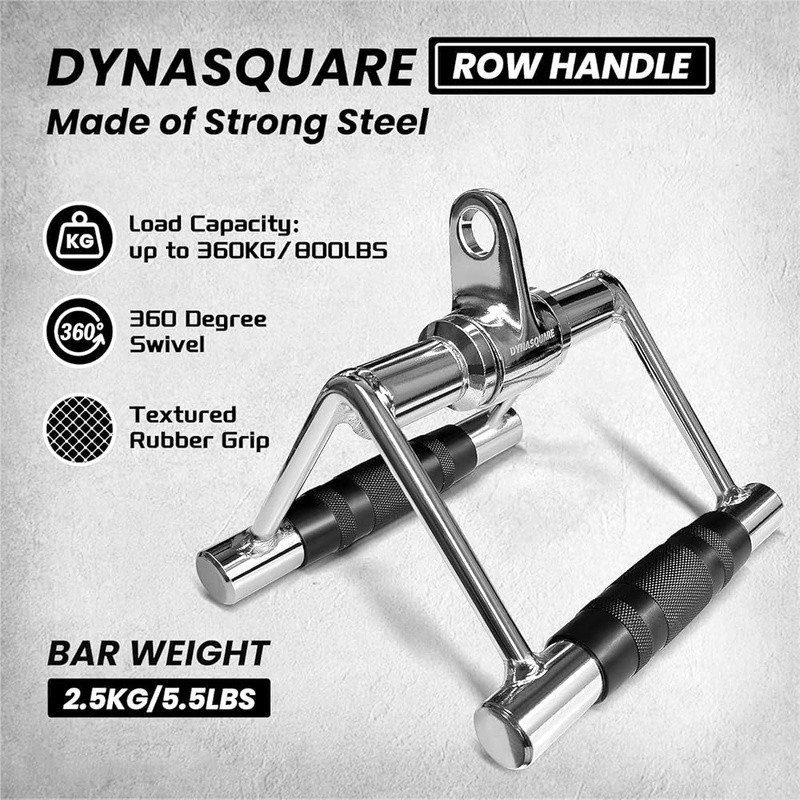 Tricep Press Down Cable Machine Attachment Steel Body Training Lat Pulldown
