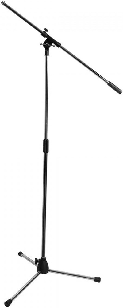 MS7701C Tripod Microphone Boom Stand, Chrome