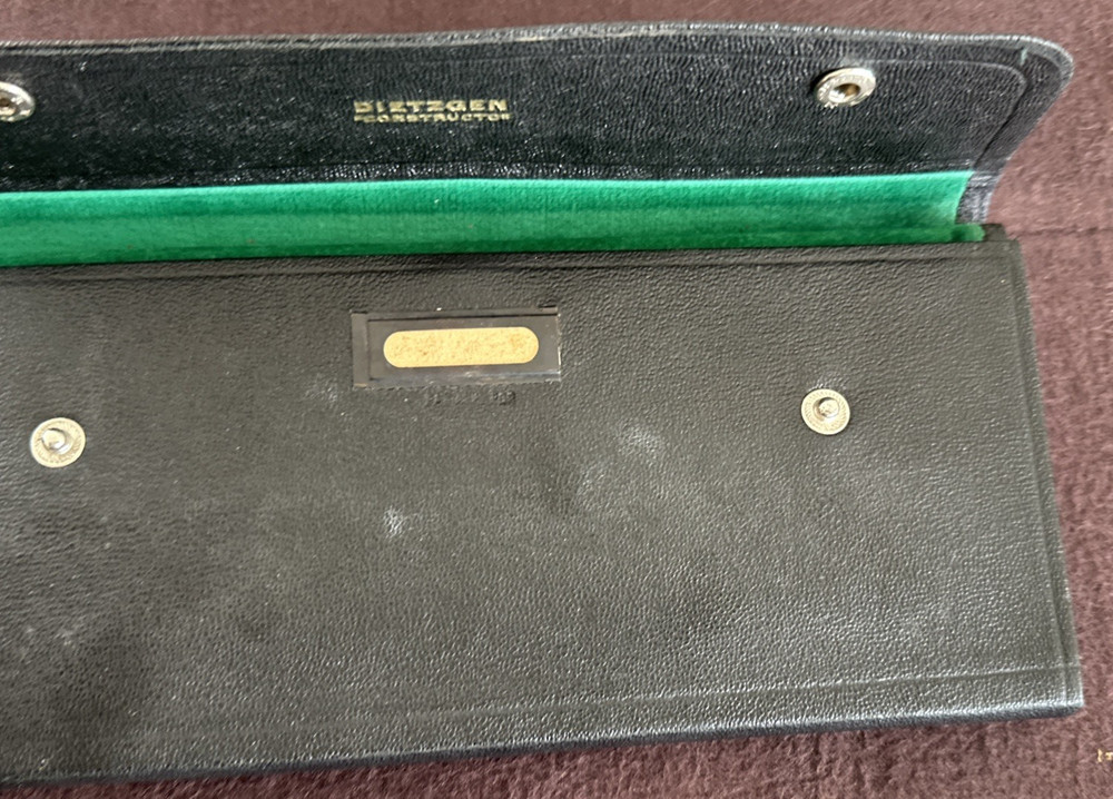 Dietzgen Vintage Drafting Tool Set with Case Architecture Drawing Instruments