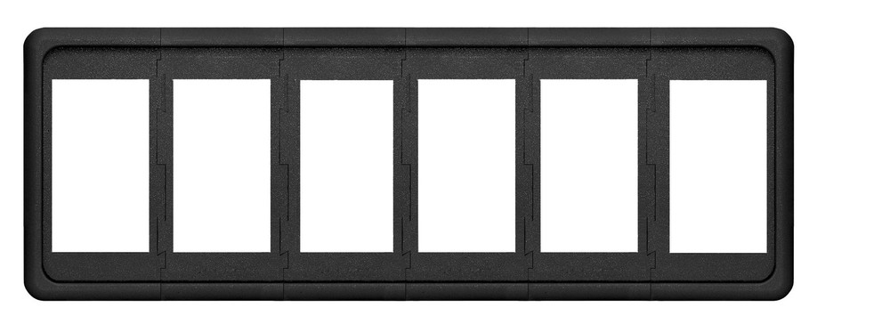 Blue Sea Mounting Panel 6 Position Vertical