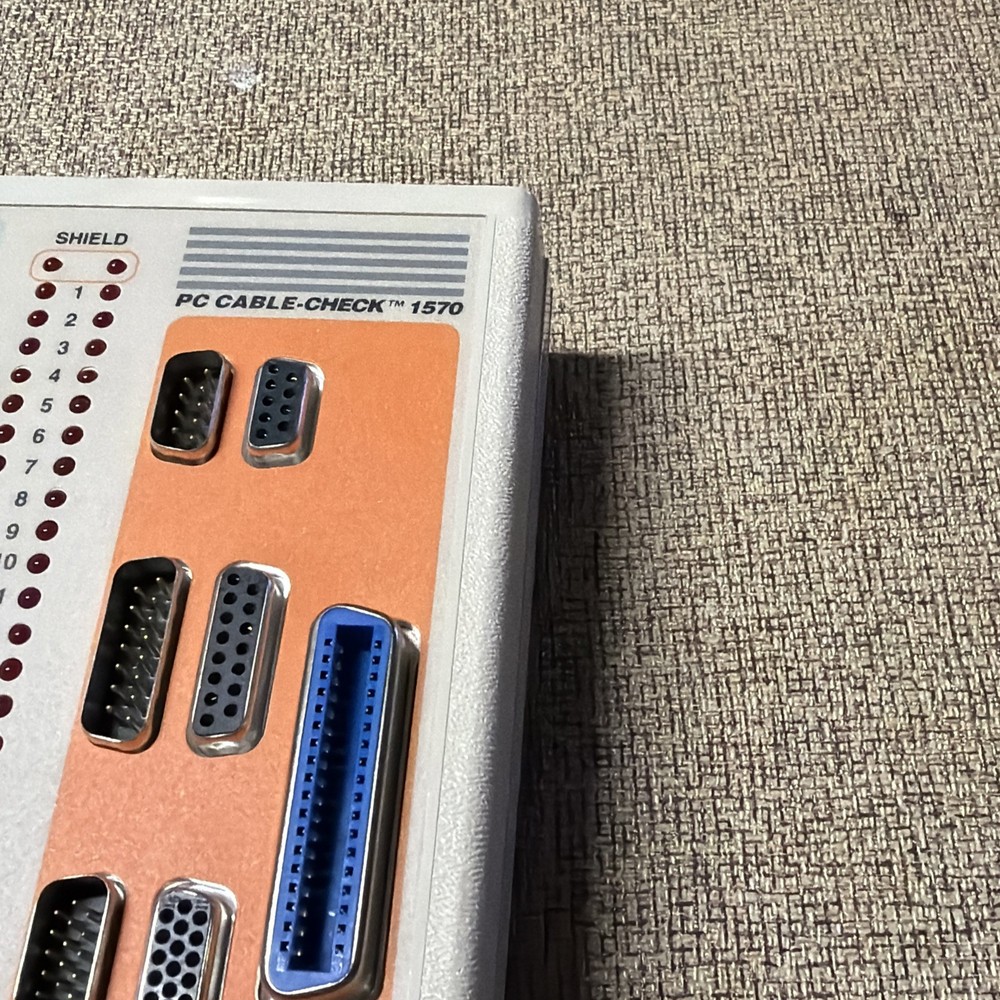 Weidmuller Paladin Tools Universal PC Cable Check 1570 Needs Battery