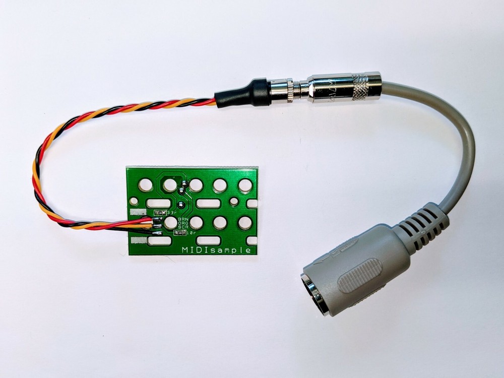 KORG Volca Sample solder-less MIDI out modification board