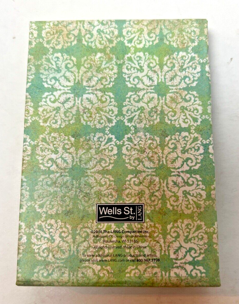 Wells St Lang Flip Note & Pen Blue Hydrangeas from 2016