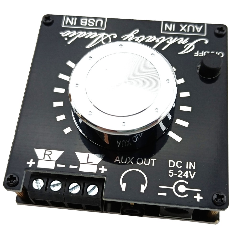 Bluetooth Audio Board Digital Amplifier USB AUX Input 2x30W Stereo 3.5mm Output