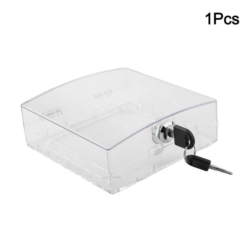 Lockable Transparent Guard Box for Energy Efficient Temperature Control