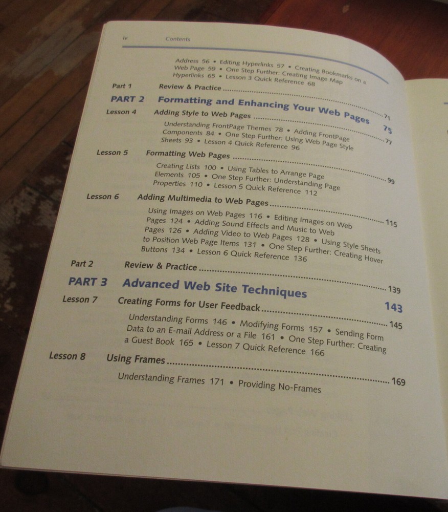 "Step by Step" - Microsoft FRONT LINE 2000; User Manual