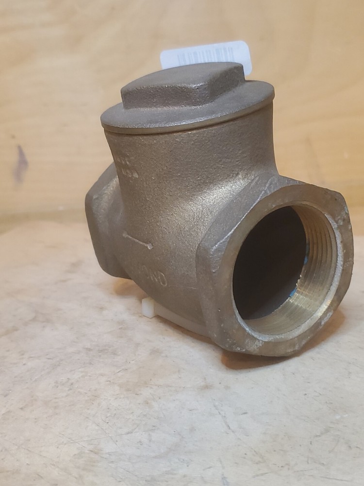 Hammond Check Valve 1-1/2" Flap Brass