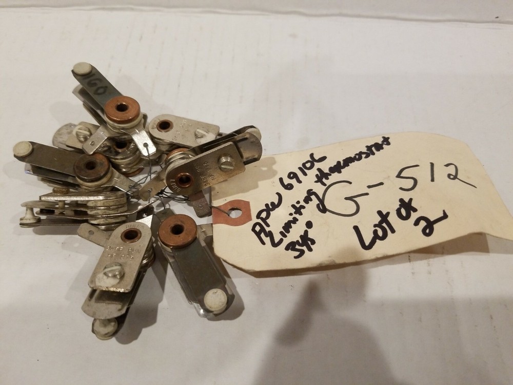 APW 69106 LIMITING THERMOSTAT 345 DEGREES F NEW LOT OF 2