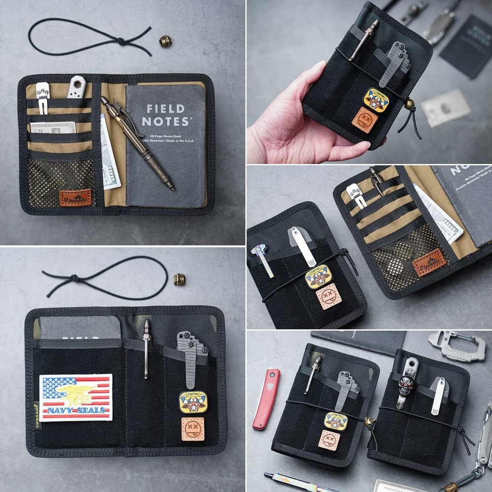 VIPERADE VE11 Nylon Multitool Organizer Storage Pouch with 9 Pockets, Utility...