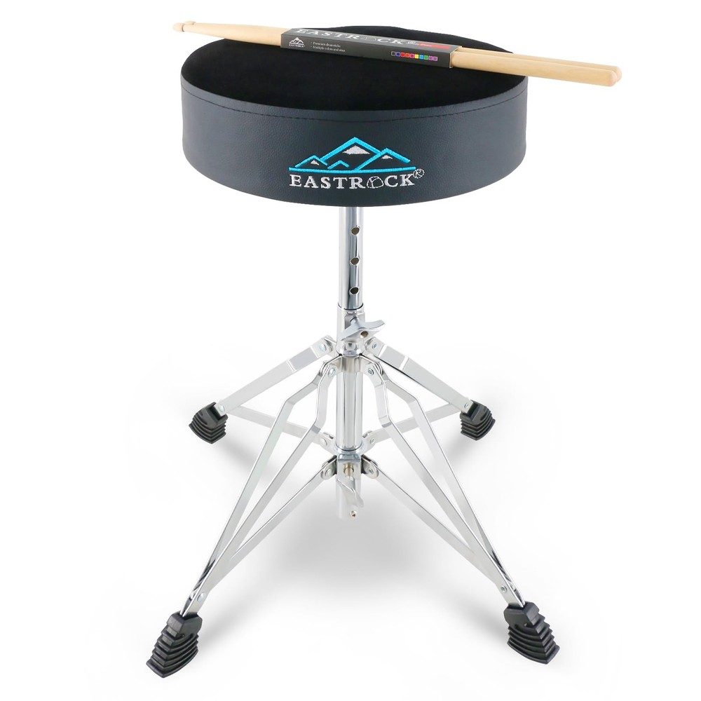 Drum Throne Drum Stools with 4 Legs Support,Universal Height Adjustable Drum ...