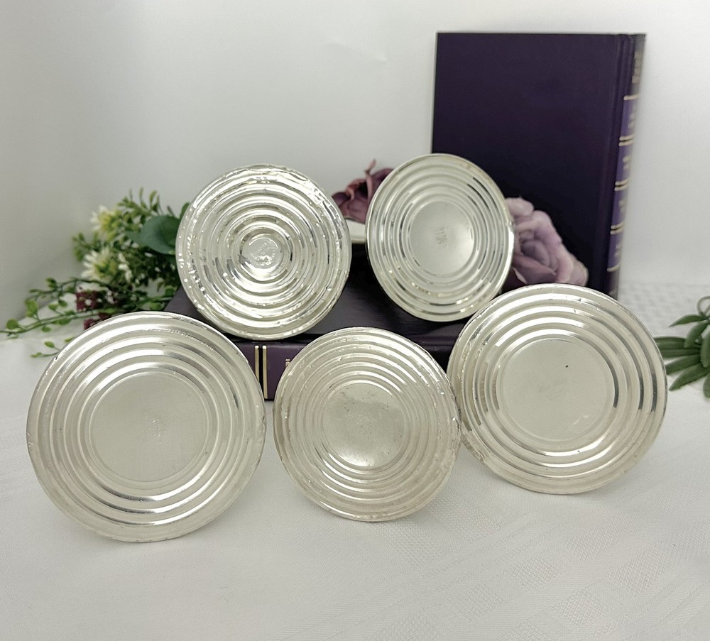Sterling Silver Candlesticks Mixed Makers Weighted Candle Holders Lot 5