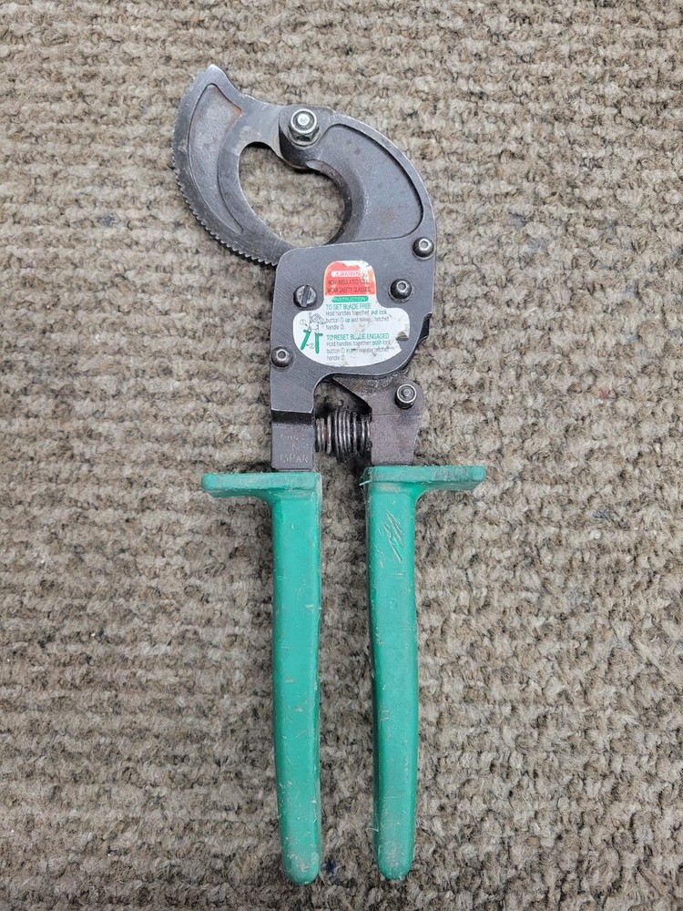 Greenlee 759 Compact Ratchet Cable Cutter (45277)
