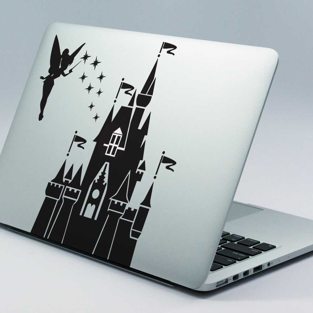 CINDERELLAS CASTLE - Apple MacBook Decal Sticker fits all MacBook models