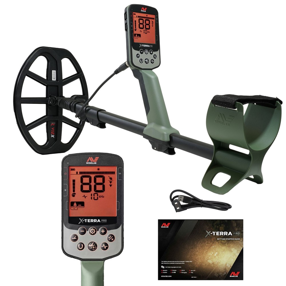 Minelab X-TERRA PRO Metal Detector Accessory Bundle