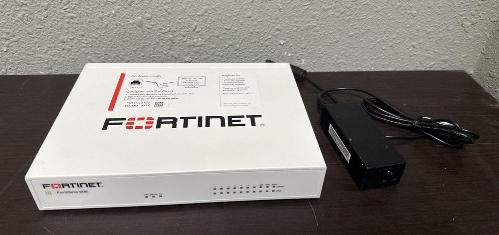 Fortinet FortiGate 60E Firewall Network Security Appliance