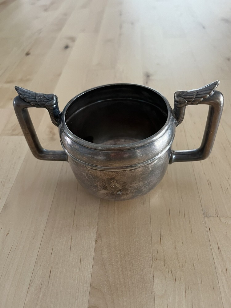 Gorham Co. Silver Soldered Sugar Bowl