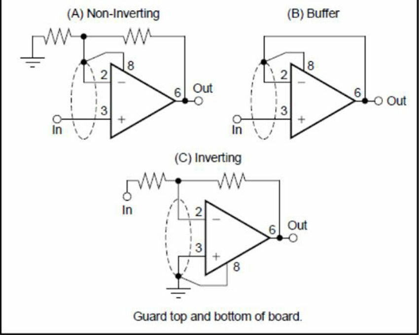 High Impedance Amplifier Module OPA129 Electrode Signal Transform I/V Conversion