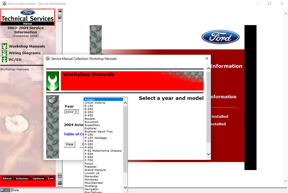 2003 2004 Lincoln Aviator Service Repair Manual CD