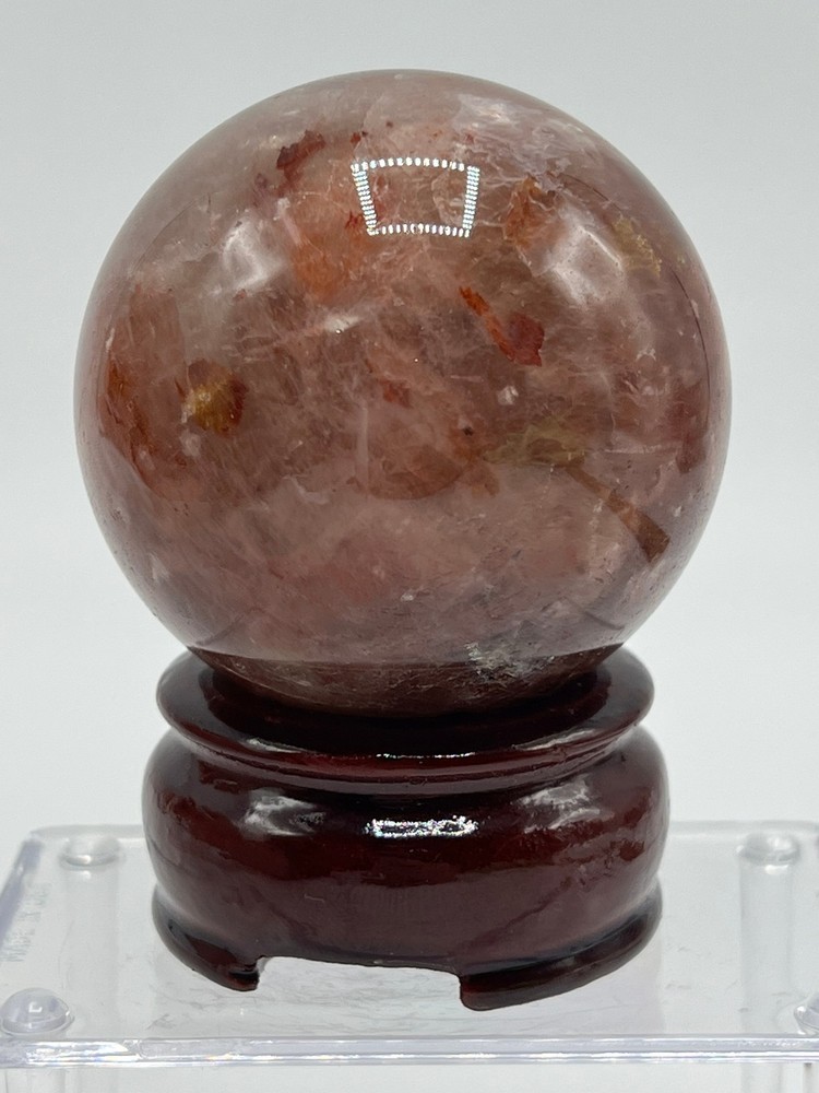Fire Quartz with Blue Flash B