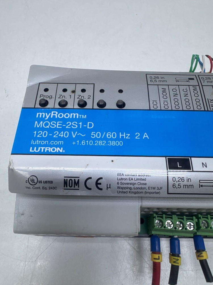 LUTRON myRoom MQSE-2S1-D CONTROL PANEL