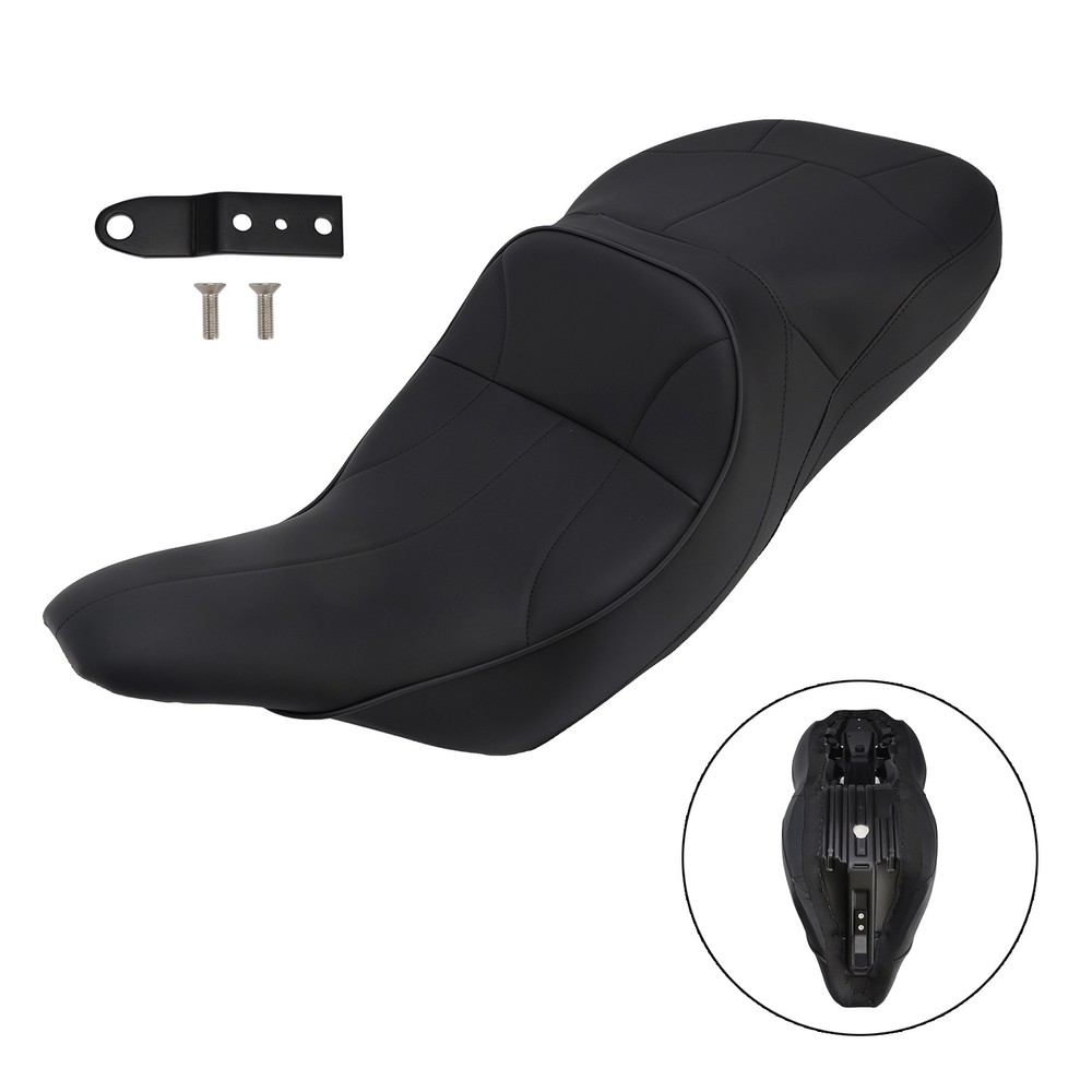 Replace Front Rear Driver Passenger Seat Smooth For Touring Road King 1997-2007