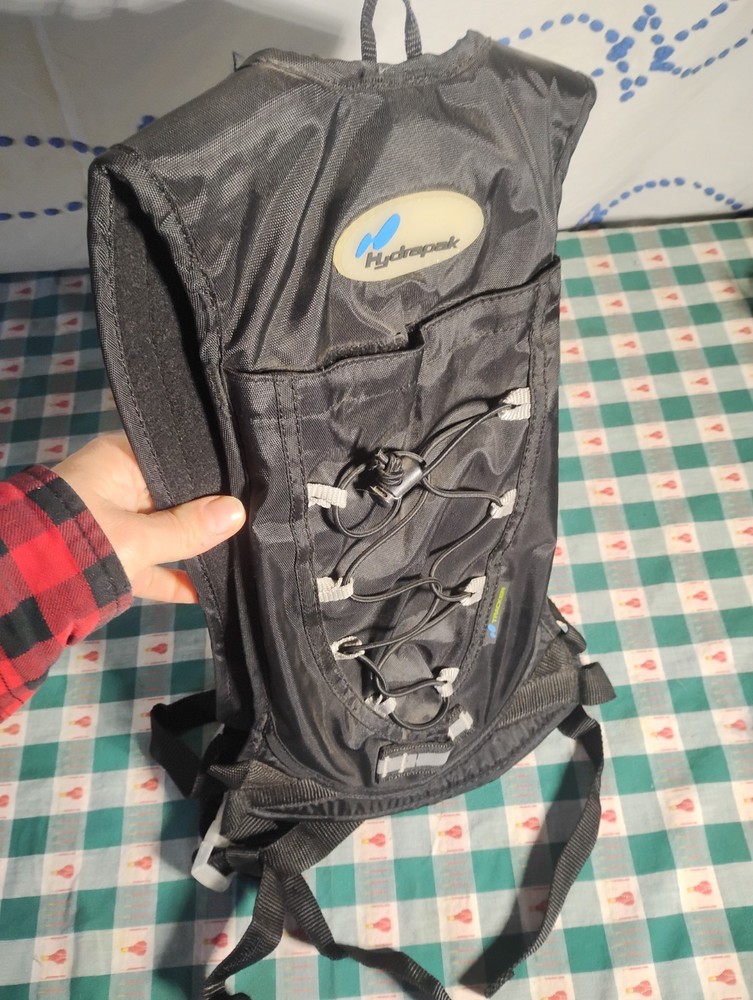 Hydrapak Hydration Pack Tracker Trail Runner Hiking Black Backpack