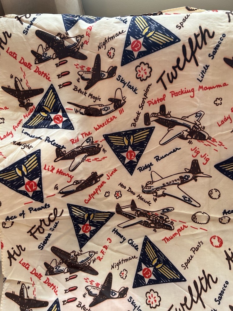 WW2 Twelfth Air Force Scarf