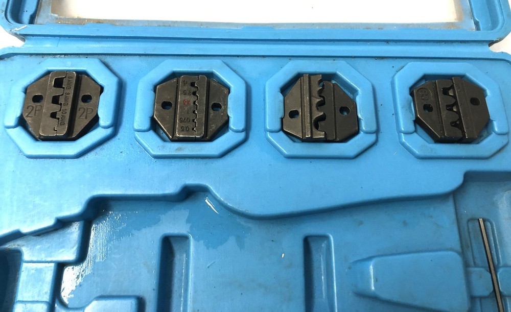 BM 5341 Crimping Tool Kit w/ Reduction & Dies – Used, Excellent Condition