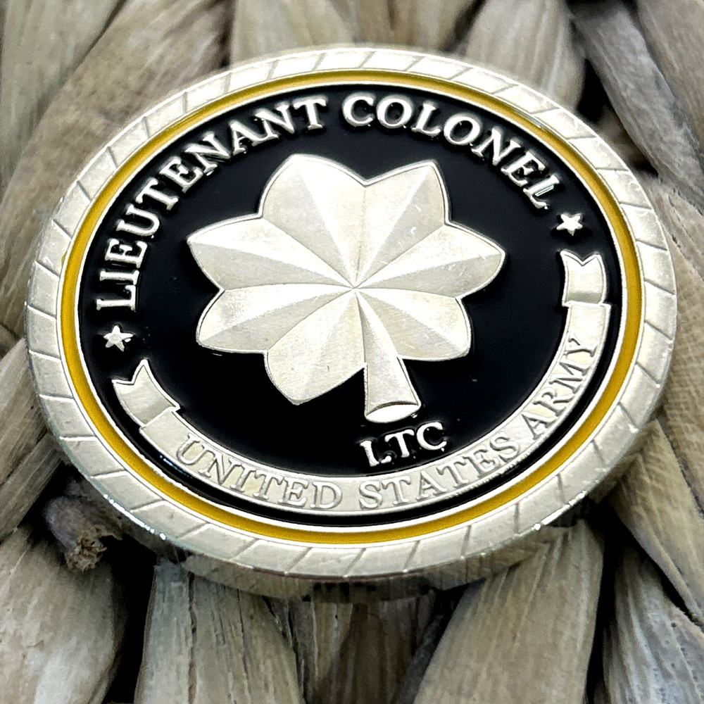 US ARMY LIEUTENANT COLONEL (LTC) Challenge Coin-SHIPS WITHIN 24 HRS!