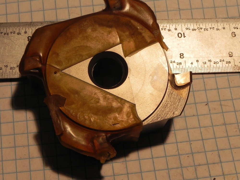 Screw Machine #2 Circular Form Tool 3" DIA 15/16" Thick 4 Carbide Faces (62)