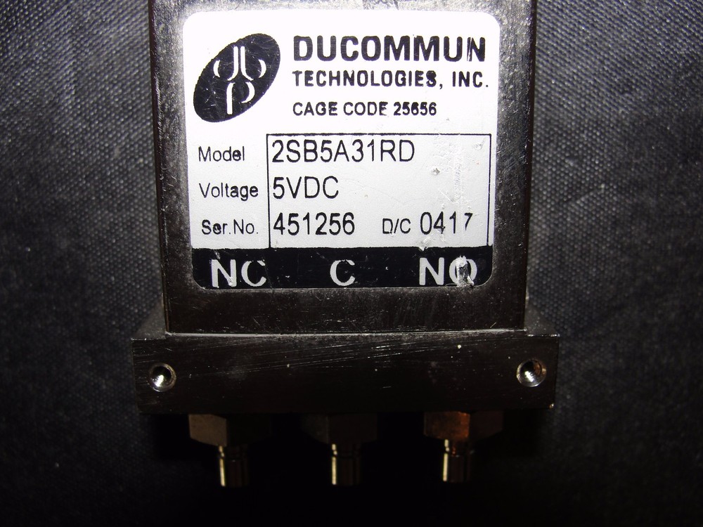 Ducommun DB Products 2SB5A31RD 5VDC