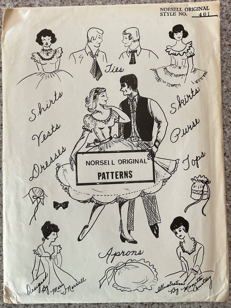 Norsell Original Patterns #401 Western Uncut