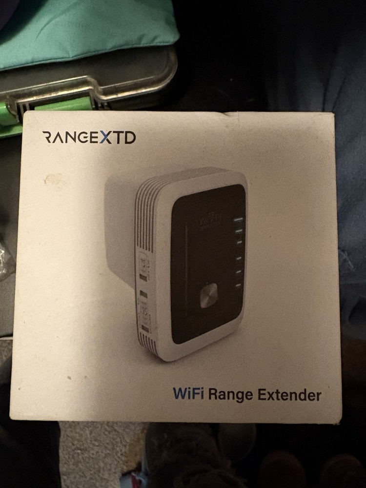 RangeXTD WiFi Range Extender Wireless Model RangeXTD White Black