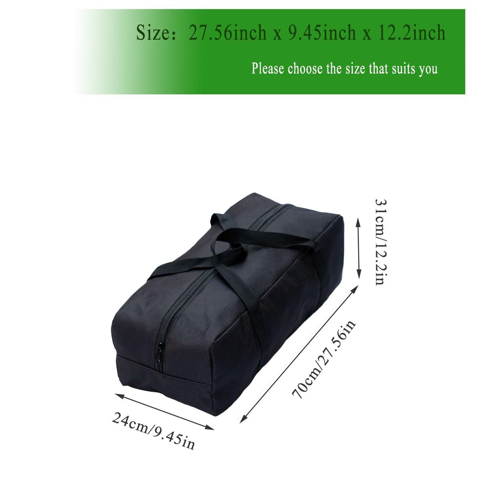 Extra Large Heavy Duty Duffle Bag - Foldable Storage Organizer for Camping Ch...