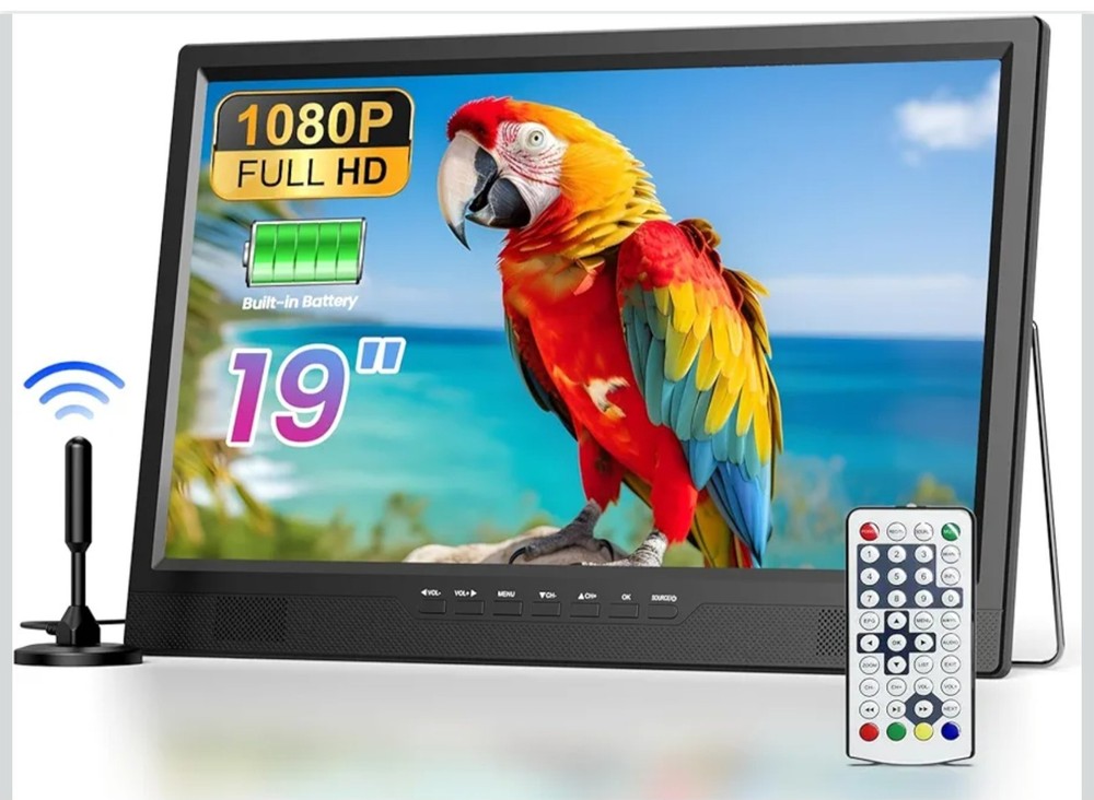 Desobry 19" Portable TV