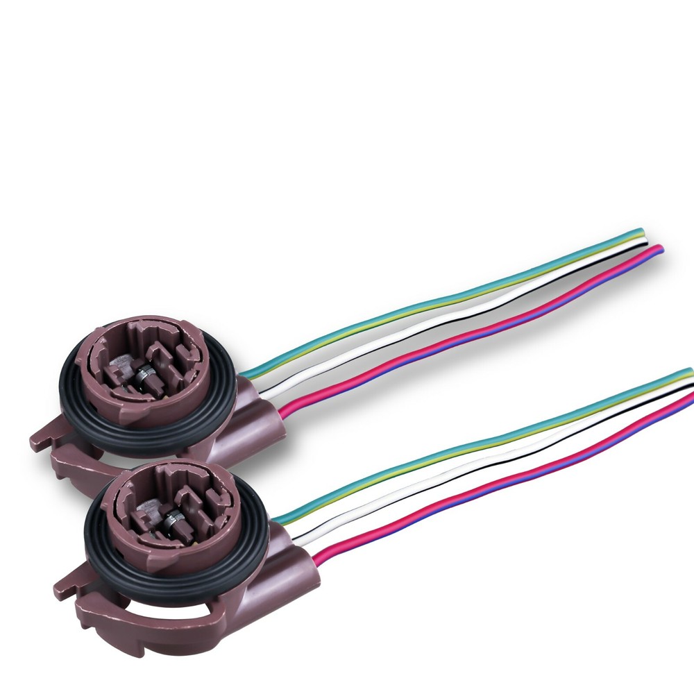 3157 Front Turn Signal Lamp Socket Parking Light Bulb Holder for Chevy GMC Buick