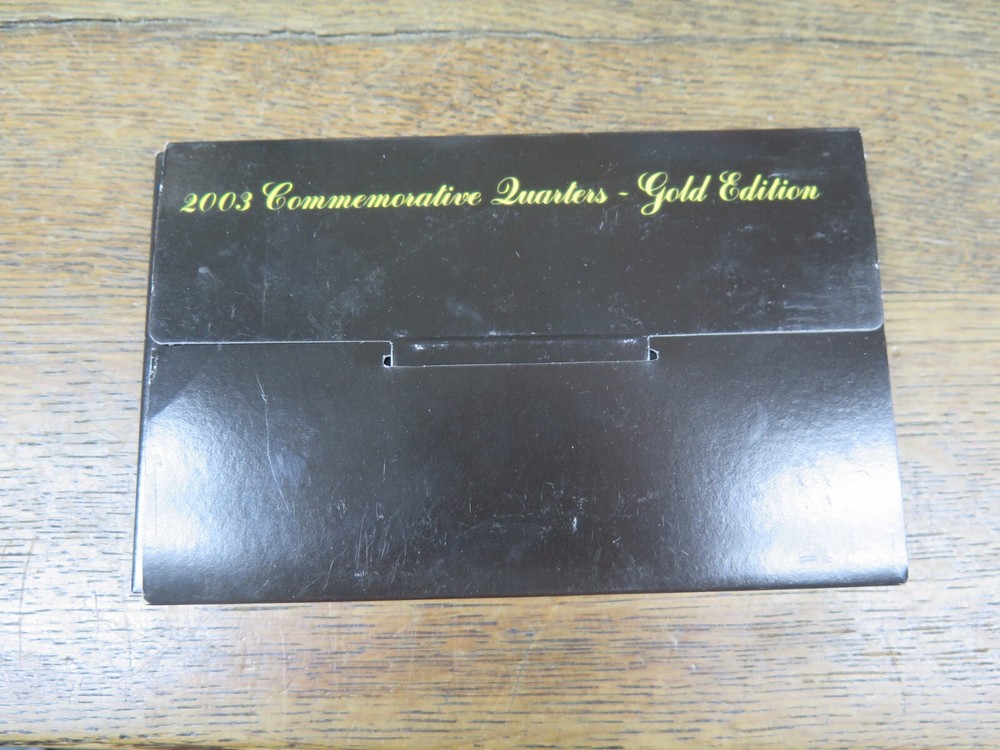 2003 Commemorative Quarters Set Gold Edition COIN SET